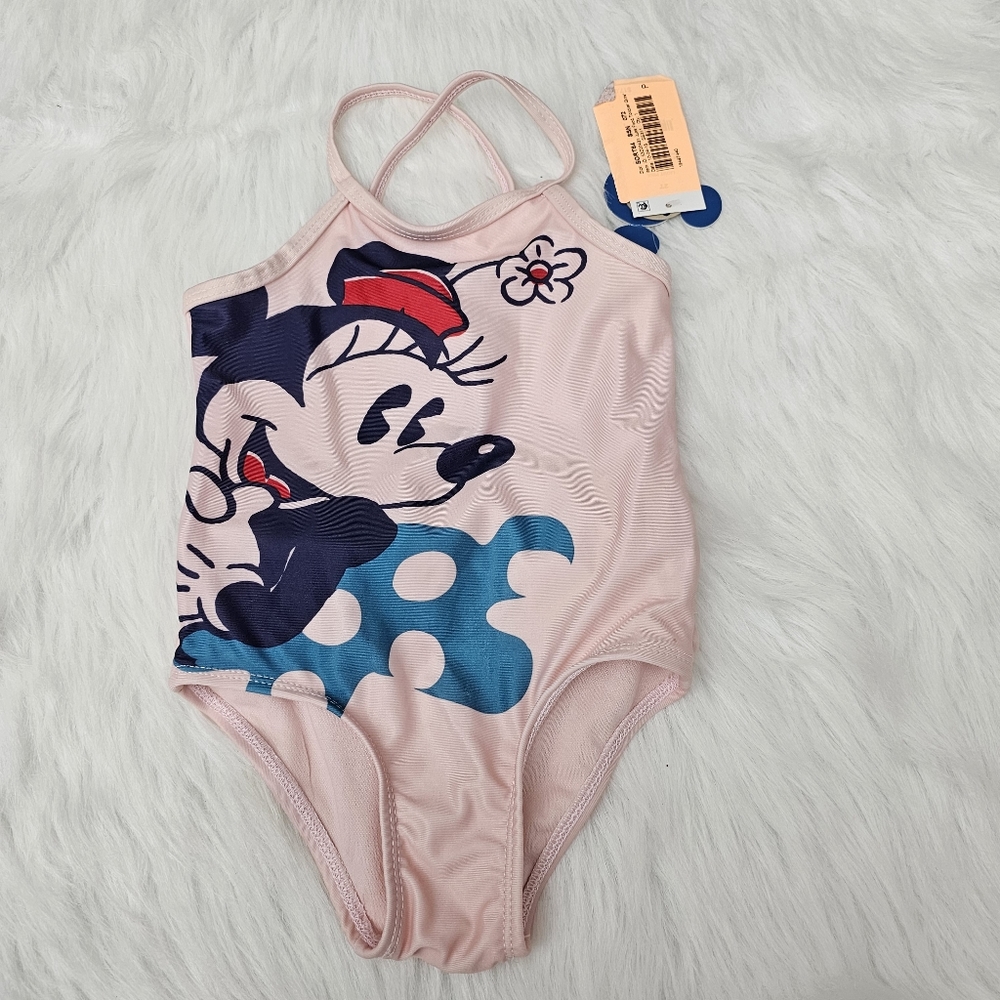 Girls 2T mickey pink swimsuit bundle and save on shipping